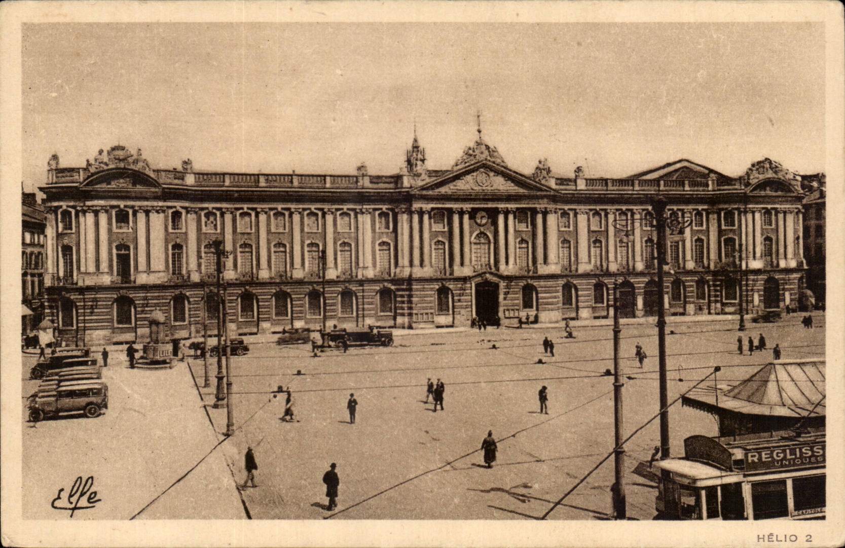 Toulouse CPA Facade du capitole Hotel de ville (1750)