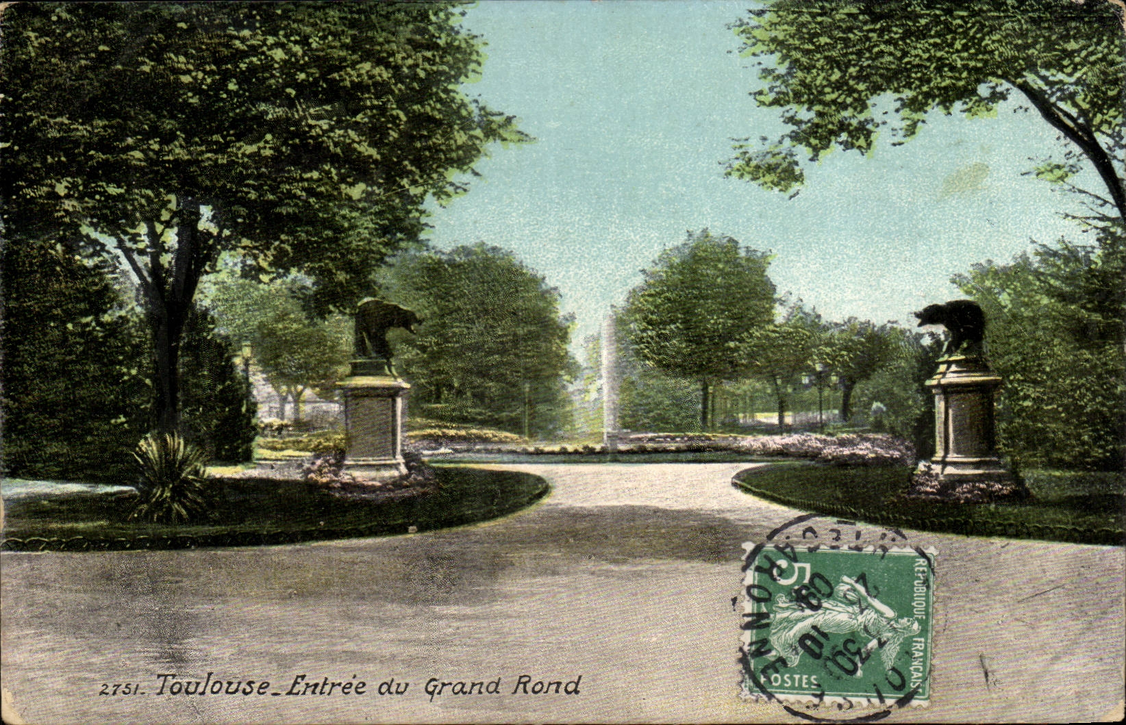 Toulouse CPA Entree du grand rond