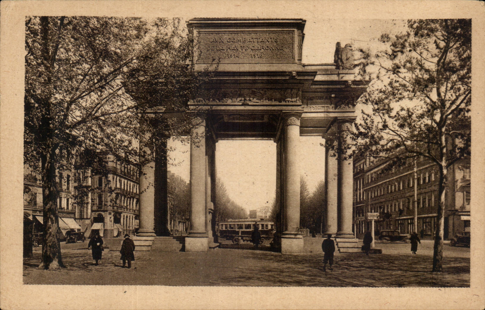 Toulouse CPA Monument aux morts