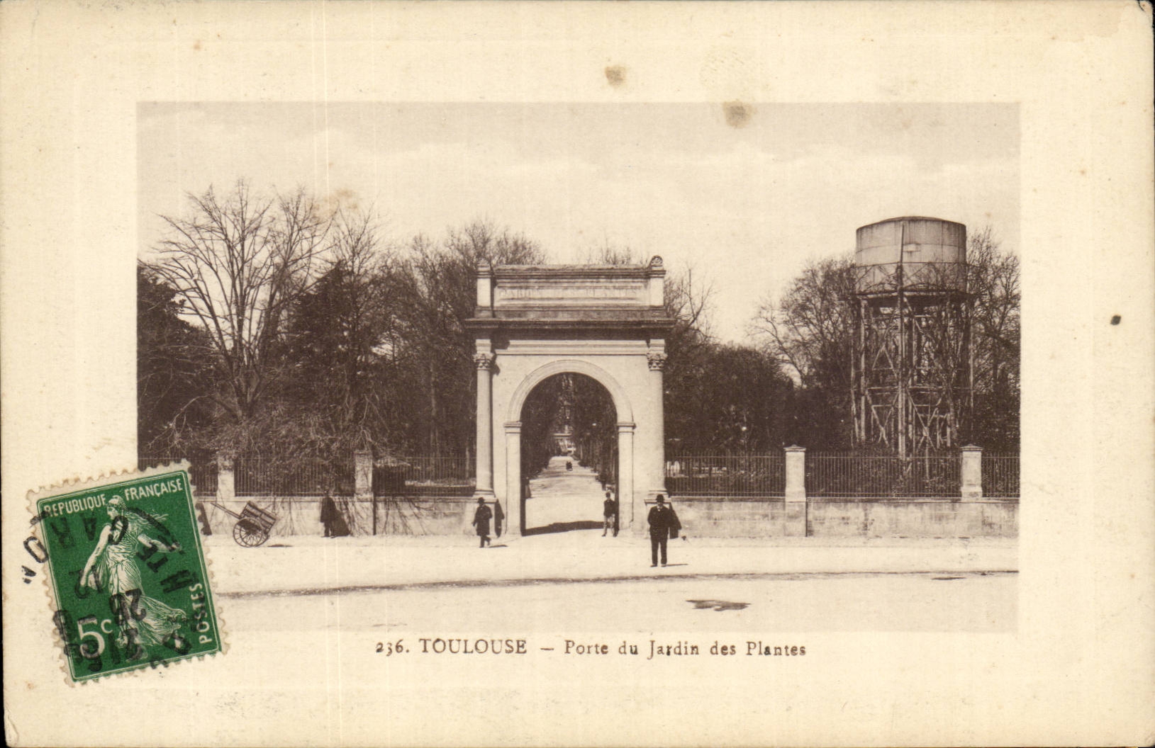 Toulouse CPA Porte du jardin des plantes