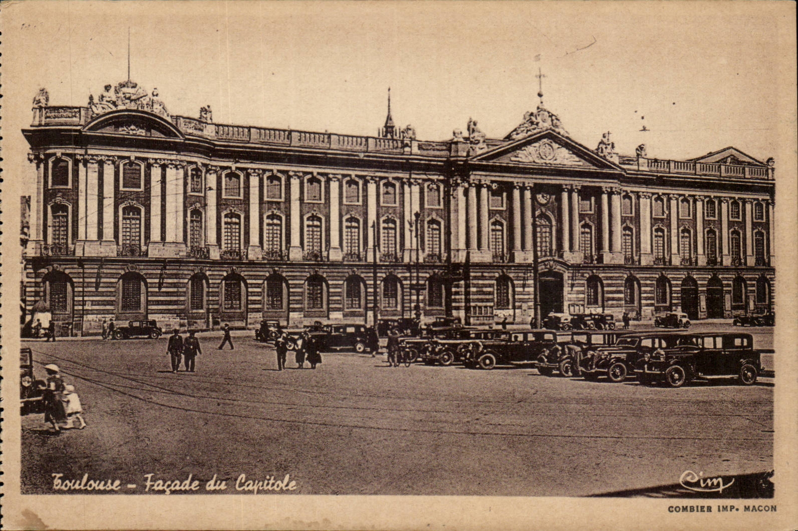 Toulouse CPA Facade du CApitole