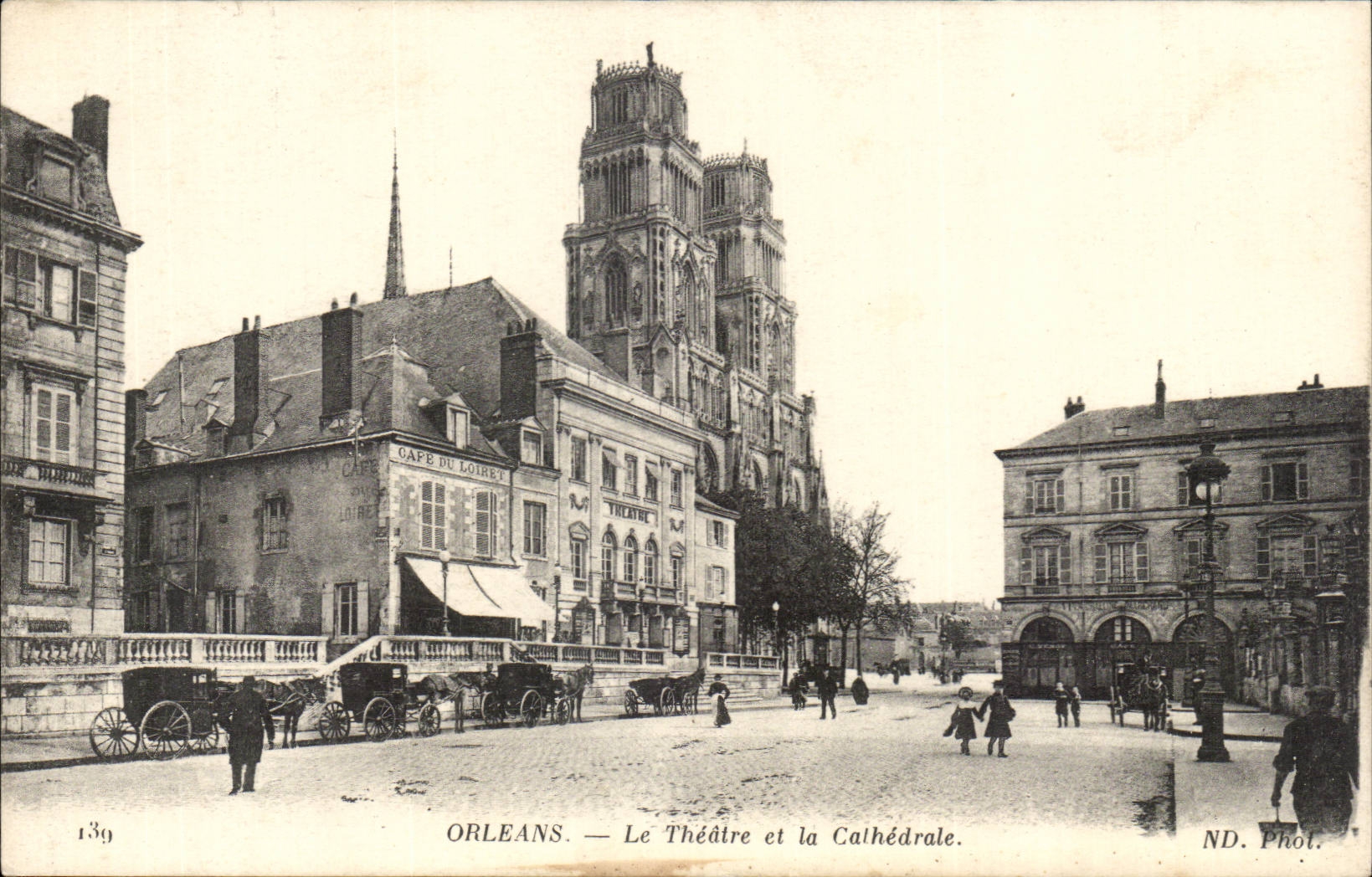 Orleans CPA the theater and the cathedral