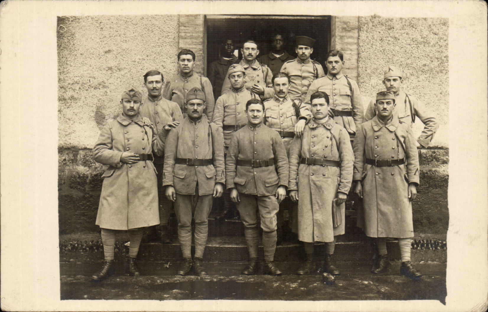 Real photo Military Regiment