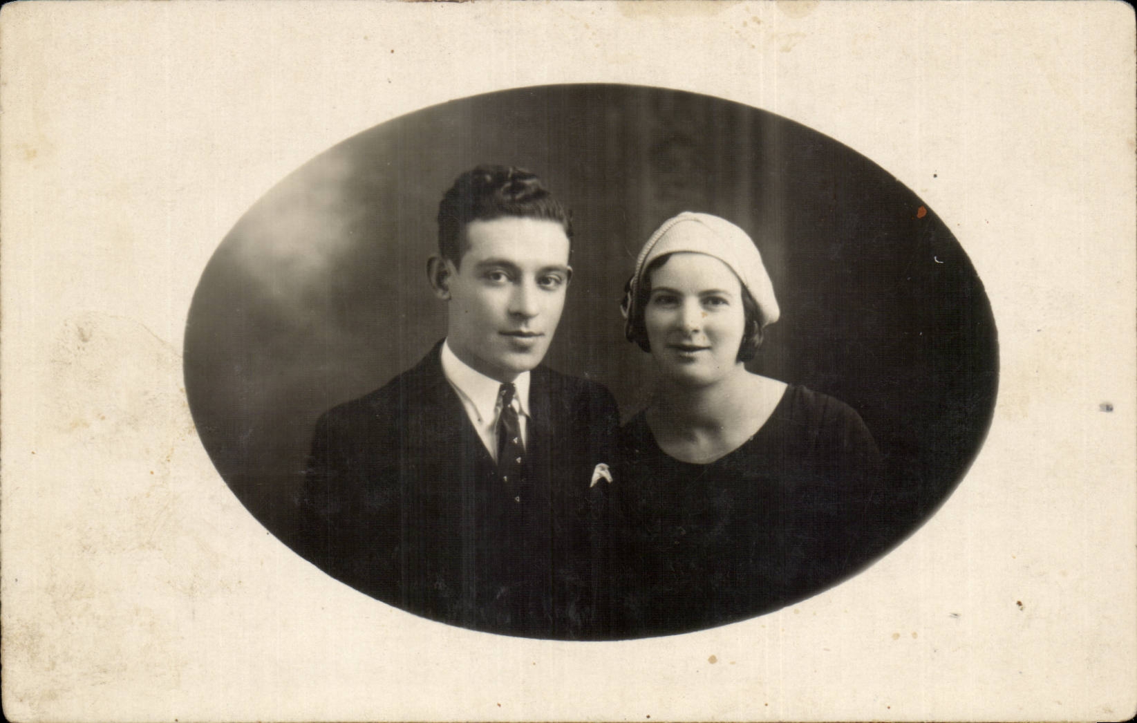 CARTE PHOTO Couple