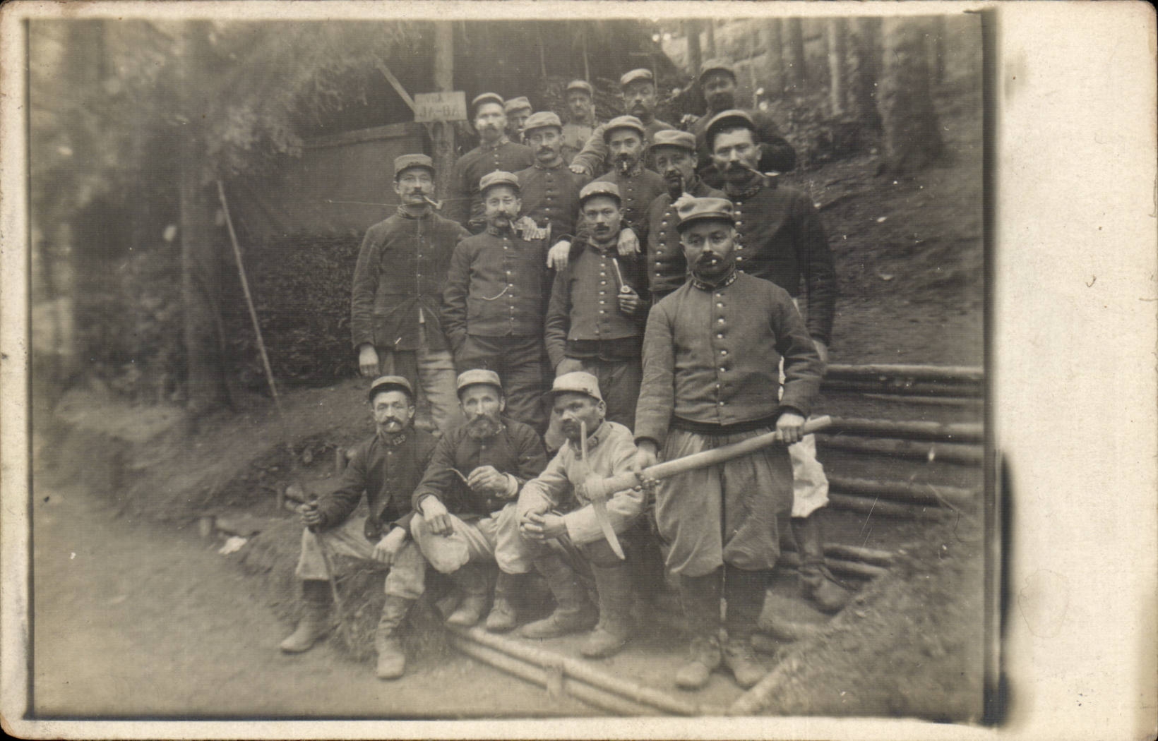 Real photo Sappers Militaria TOP