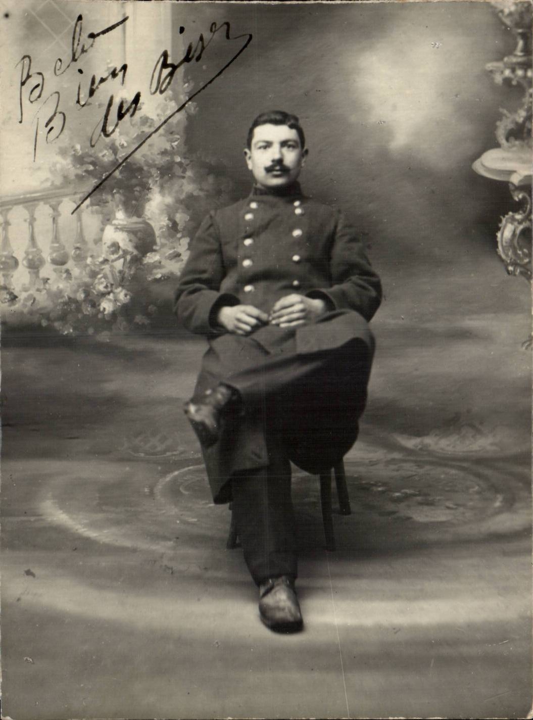 Real photo Militaria soldier