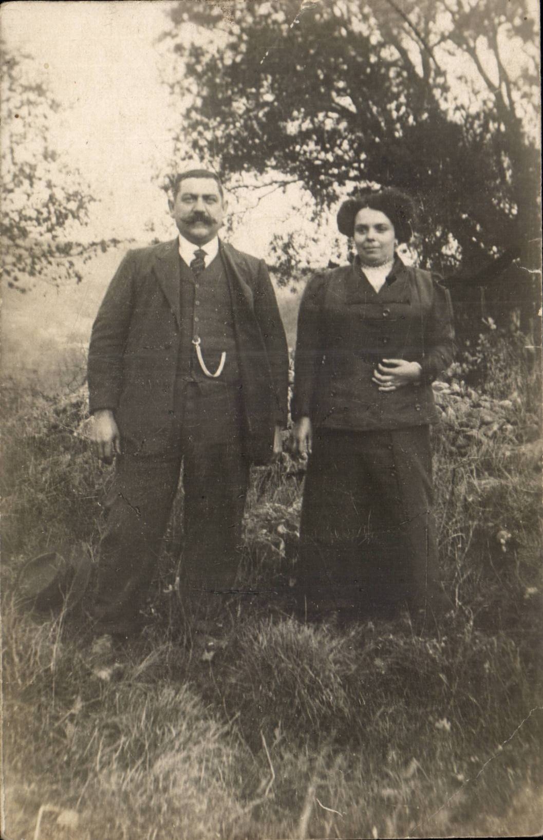 CARTE PHOTO Couple