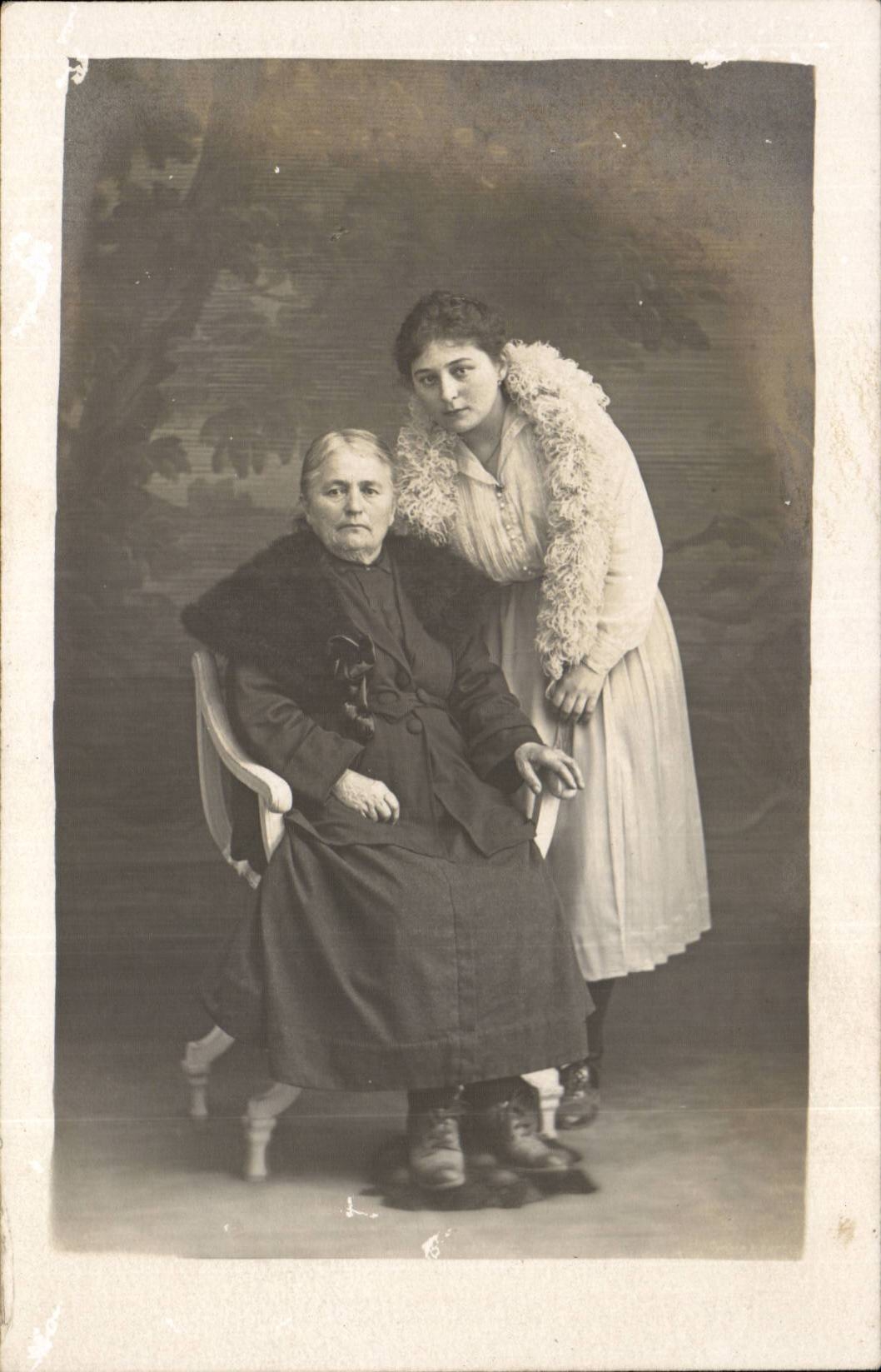 Real photo Women (folklore costume imagination)