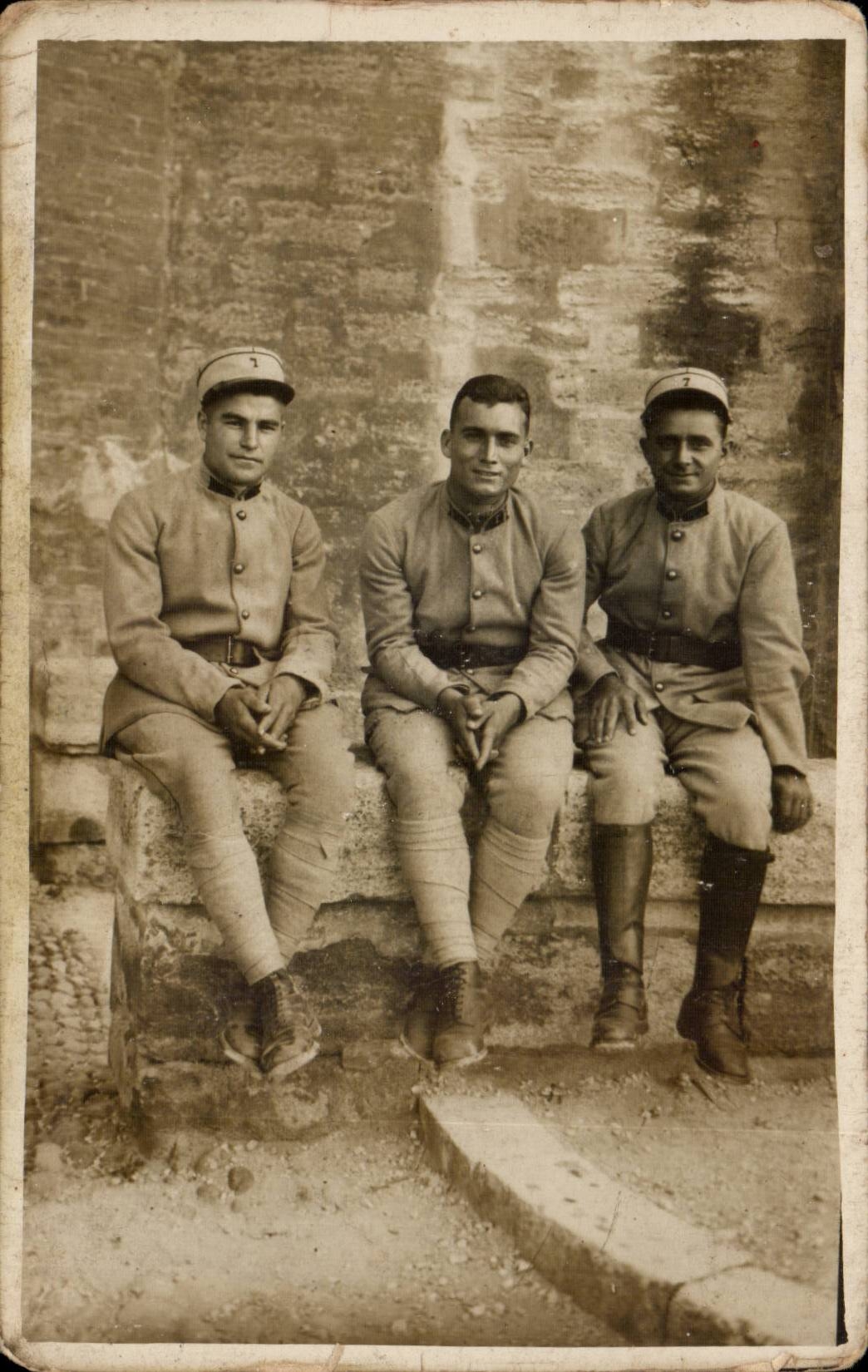 Real photo Miliatires (militaria)