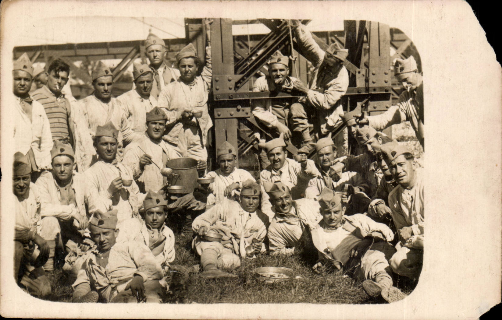 Real photo Miliatires (militaria)