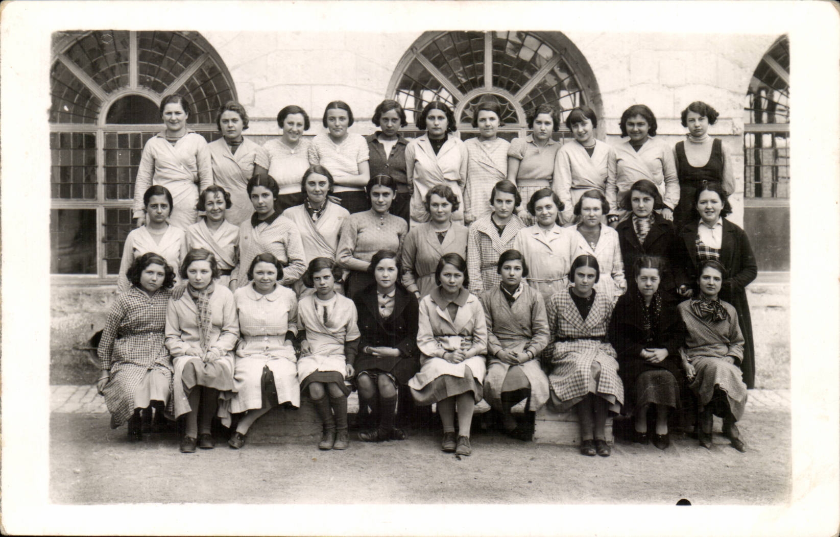 Real photo Class Children School