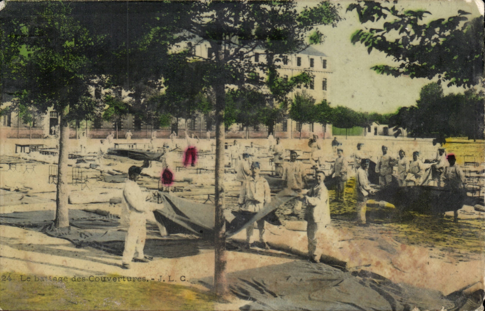 CPA the beating of the Militaria covers