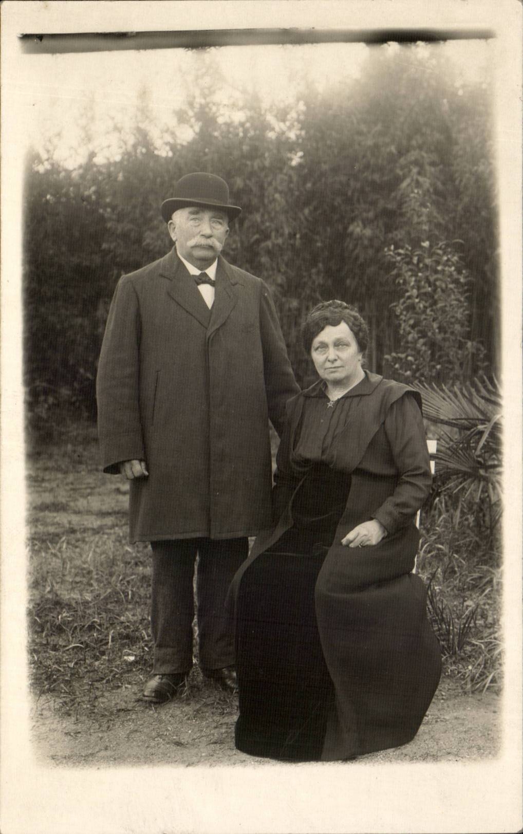 CARTE PHOTO Couple
