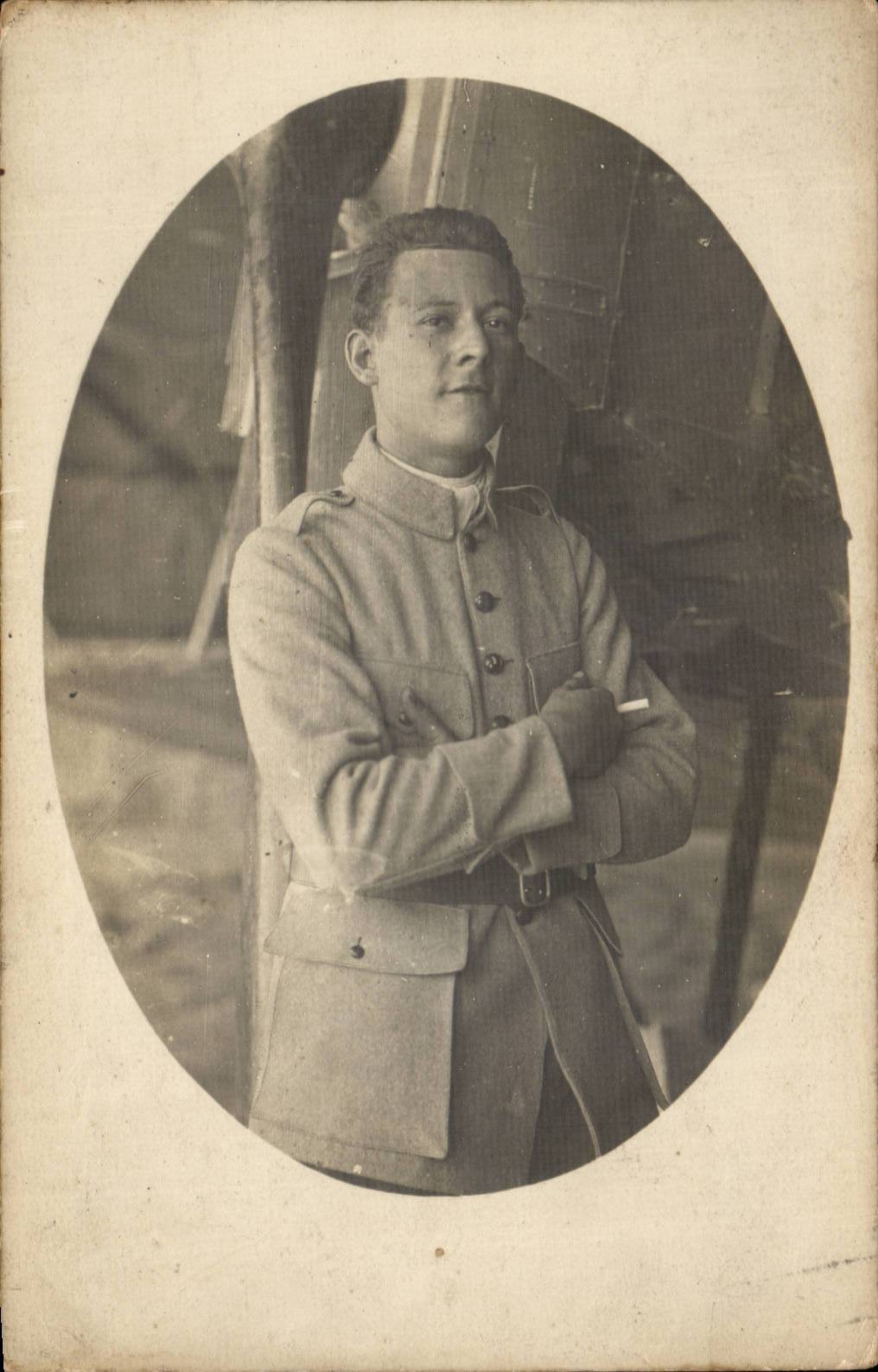 Real photo Militaria Soldier