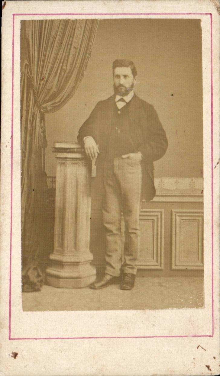 Real photo Folklore Costume Man