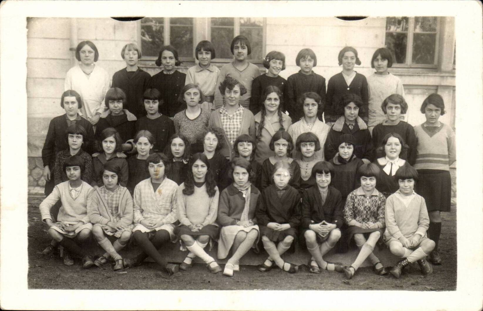 Real photo Children School