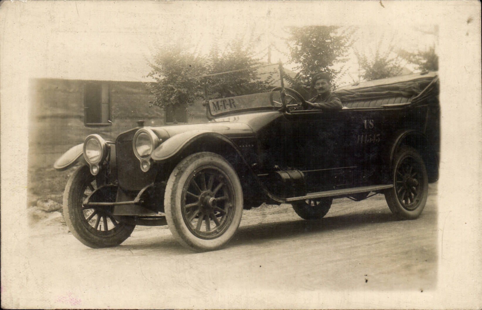 CARTE PHOTO Automobile car
