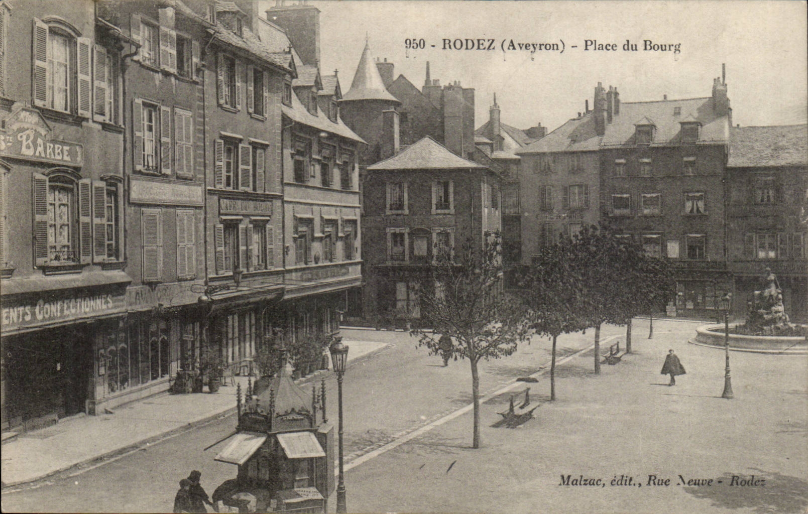 Rodez - Place of Borough - CPA