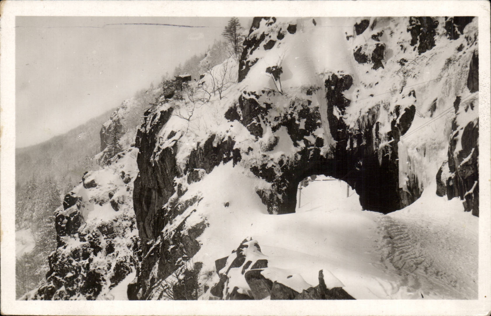 Felix Luib Strasbourg Editor - Schlucht in snow - CPA