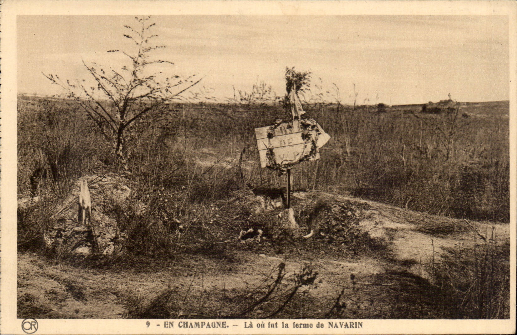 Out of Champagne - or was the farm of Navarin - CPA