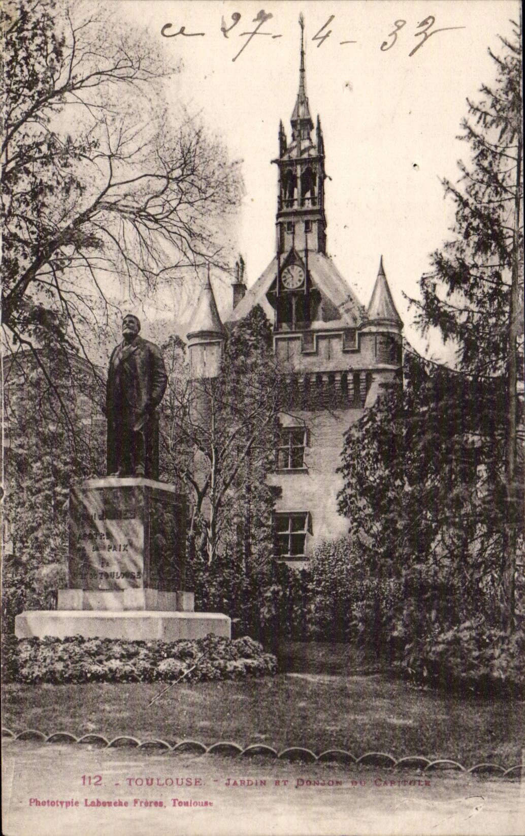 Toulouse - Jardin - CPA 
