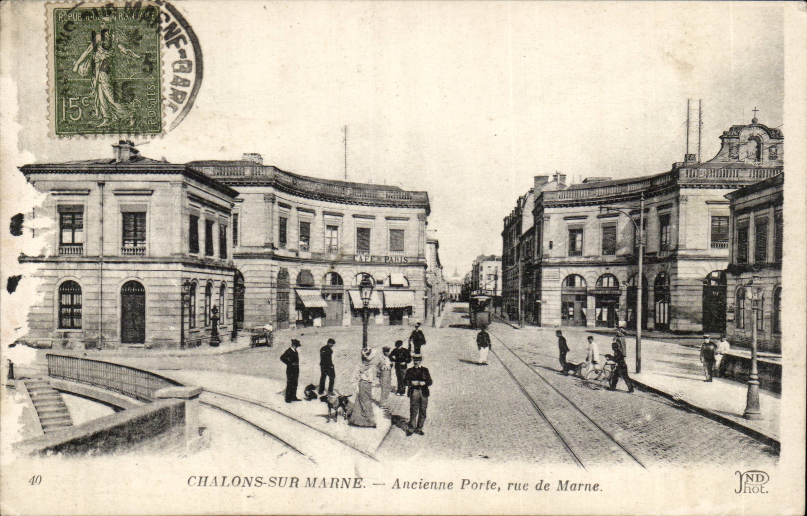 Trawl-nets on Marne CPA Ancienne carries street of the Marne