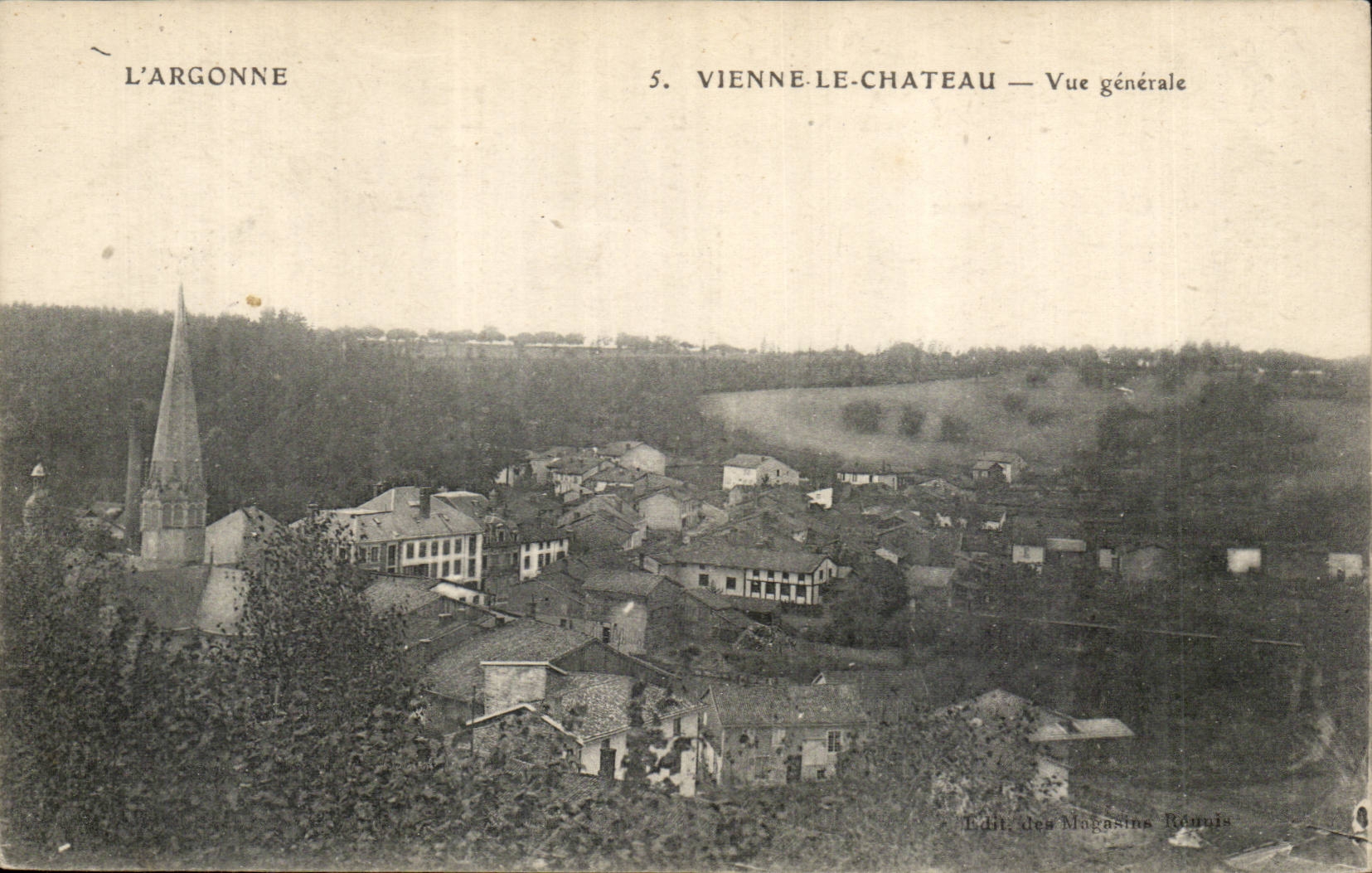 Vienna castle CPA View