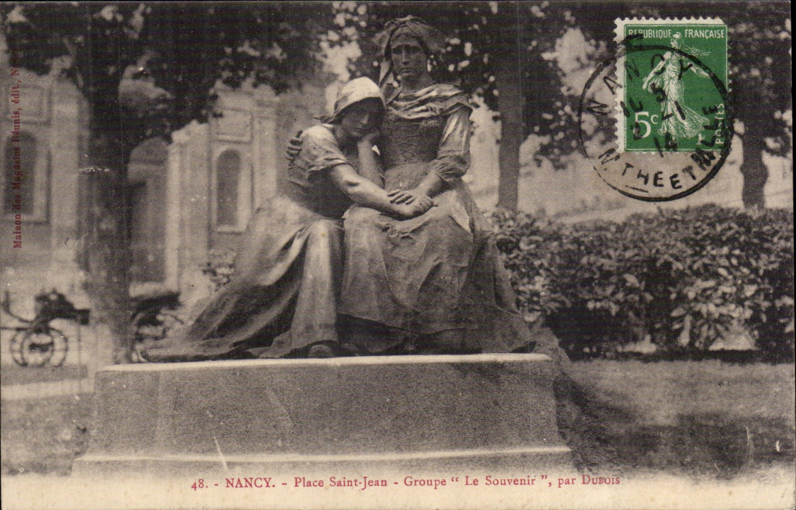 Nancy CPA Place Saint Jean Groupe Le souvenir par Dubois