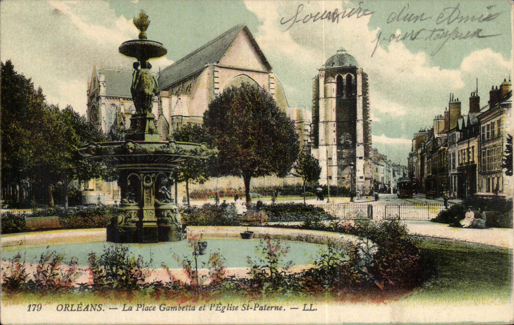 Orleans CPA the Gambetta place and the Benevolent church St