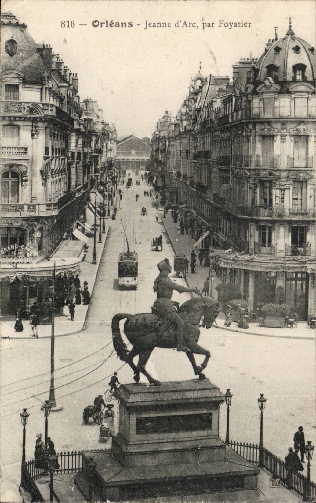 Orleans CPA Jeanne of arc by Foyatier