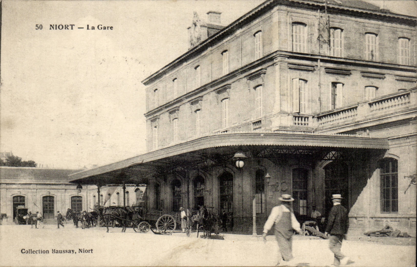 Niort CPA Train station