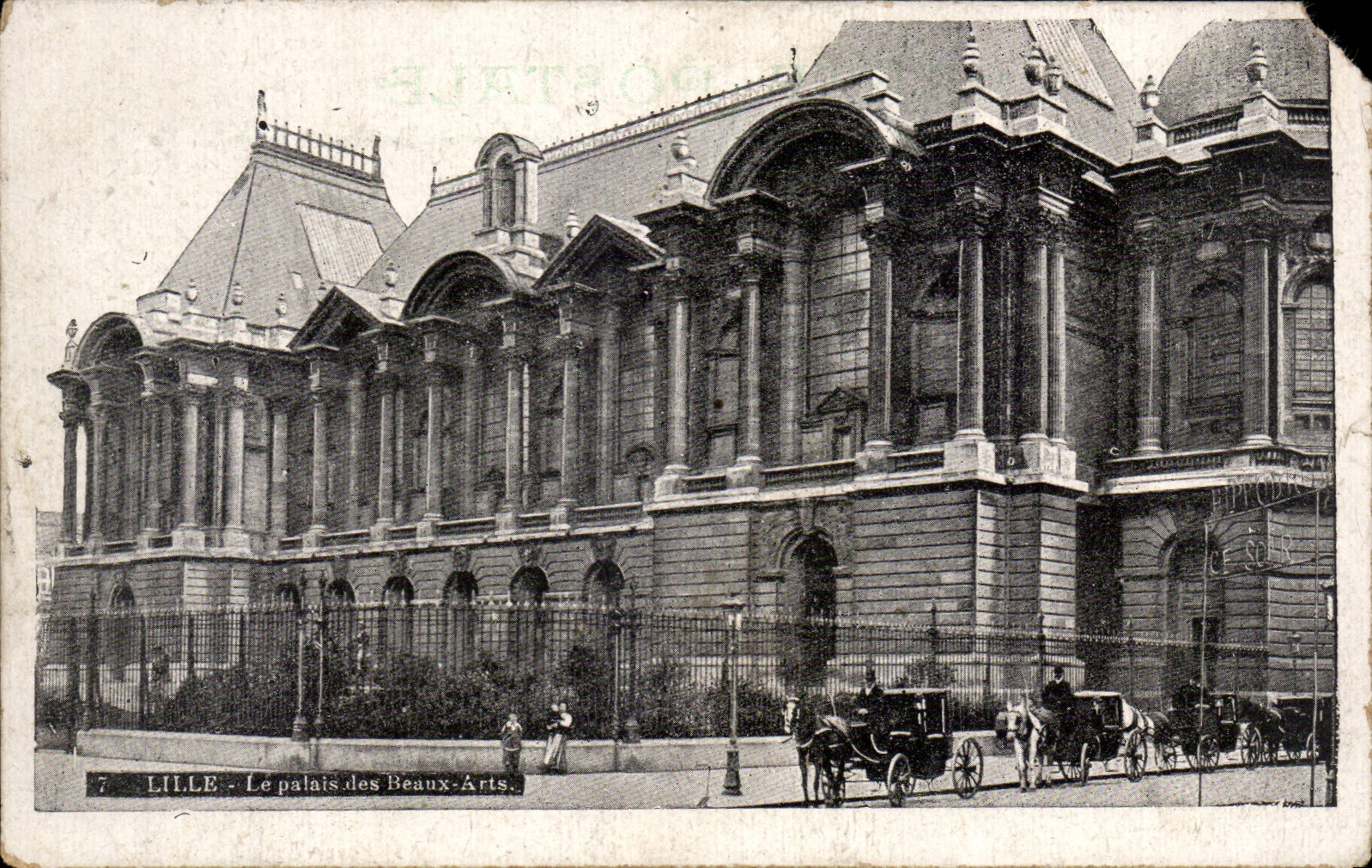 Lille CPA the palate of Beautiful arts