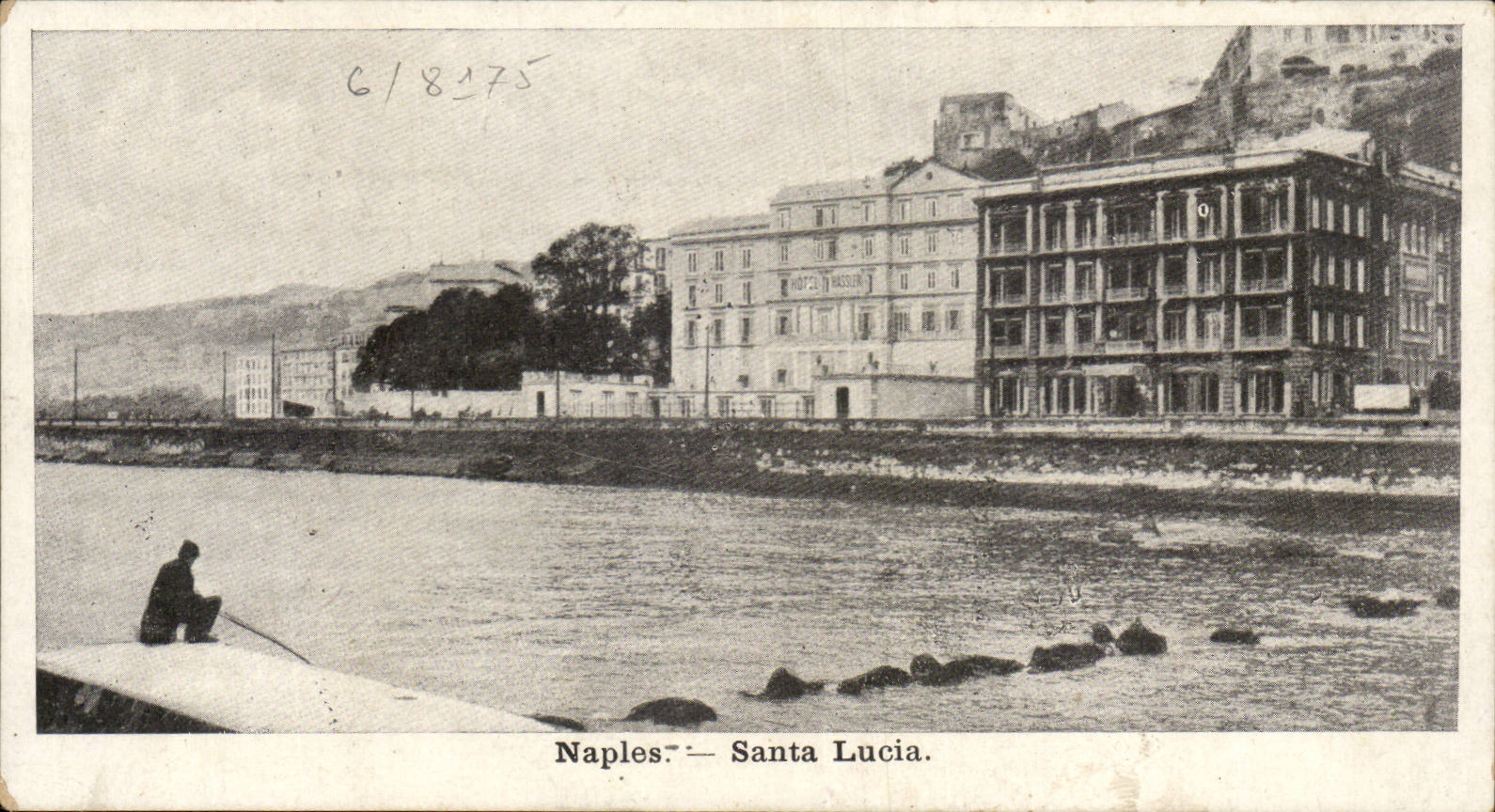 Italy Italy Naples CPA Santa Lucia