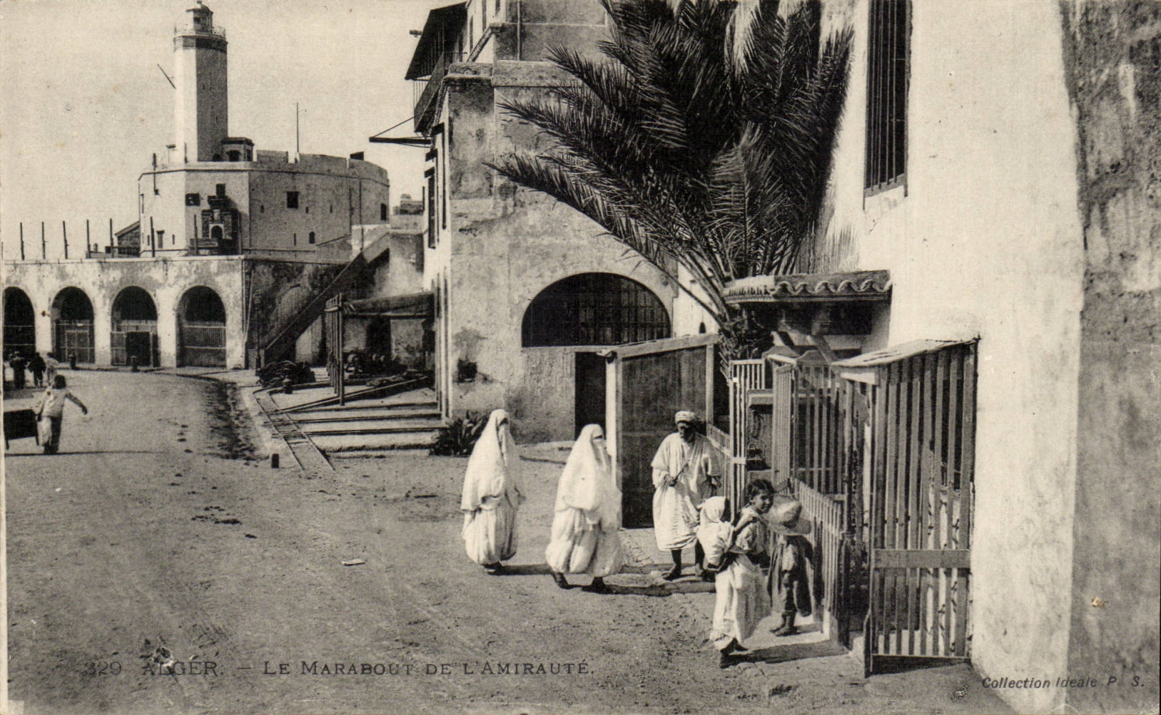 Algerien Algiers CPA der Marabout von Admiralitat