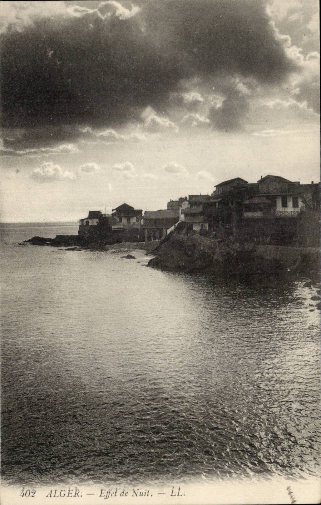 Nachteffekt Algerien-Algiers CPA