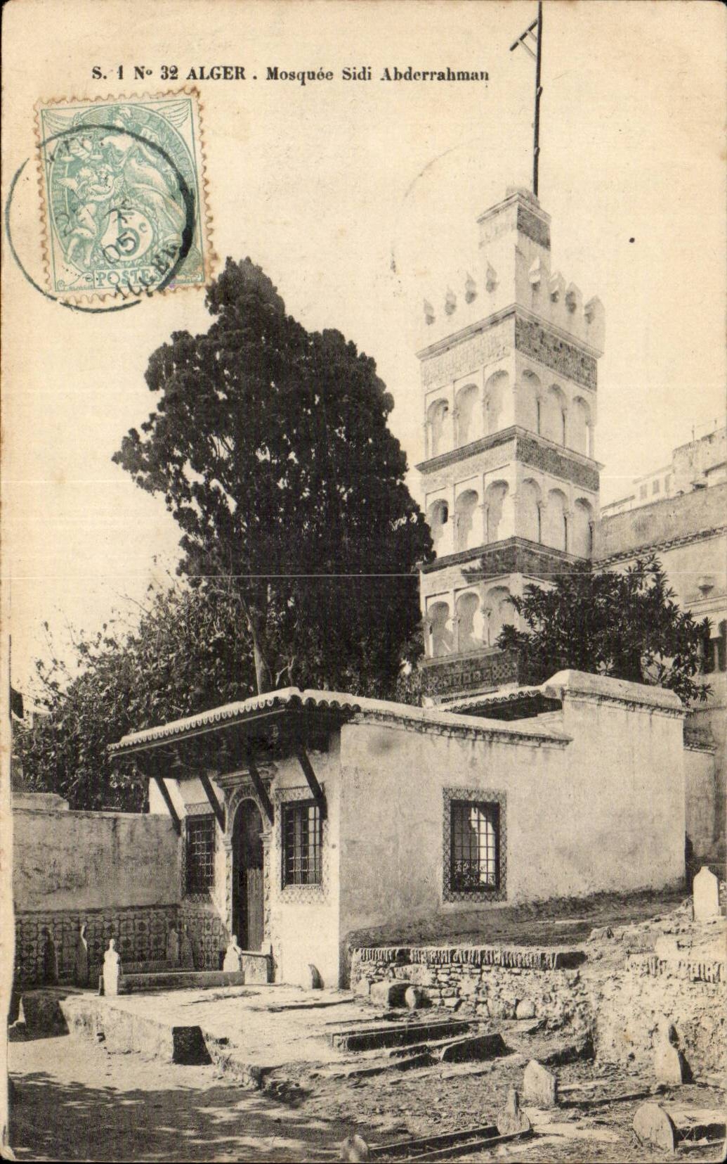 Moschee Sidi Abderrahman Algerien-Algiers CPA