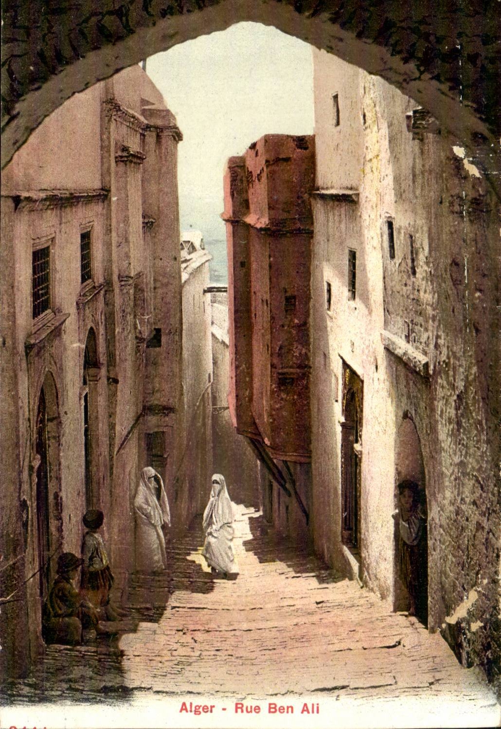 Strasse Ben Ali Algerien-Algiers CPA