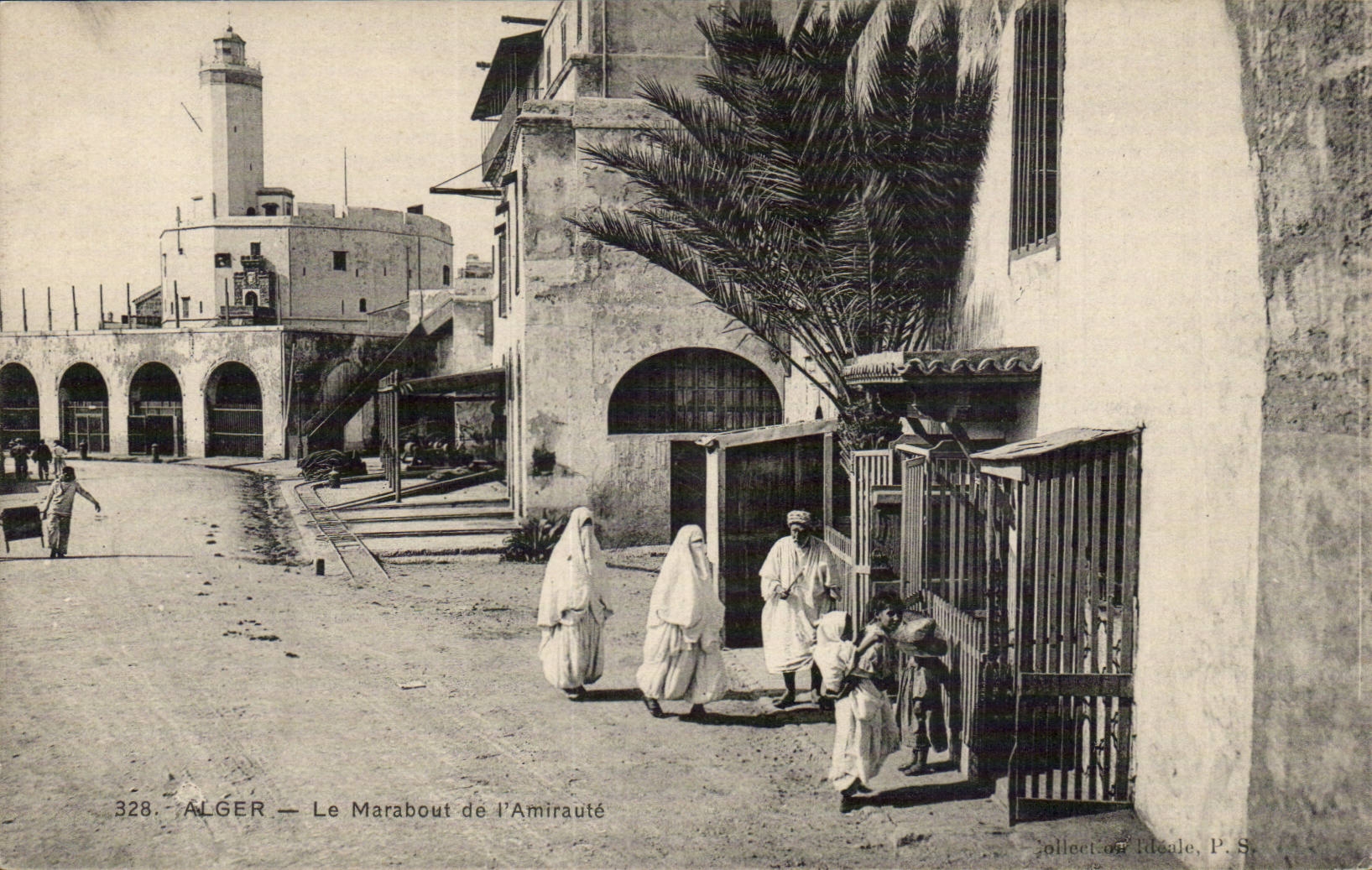 Algerien Algiers CPA der Marabout von Admiralitat