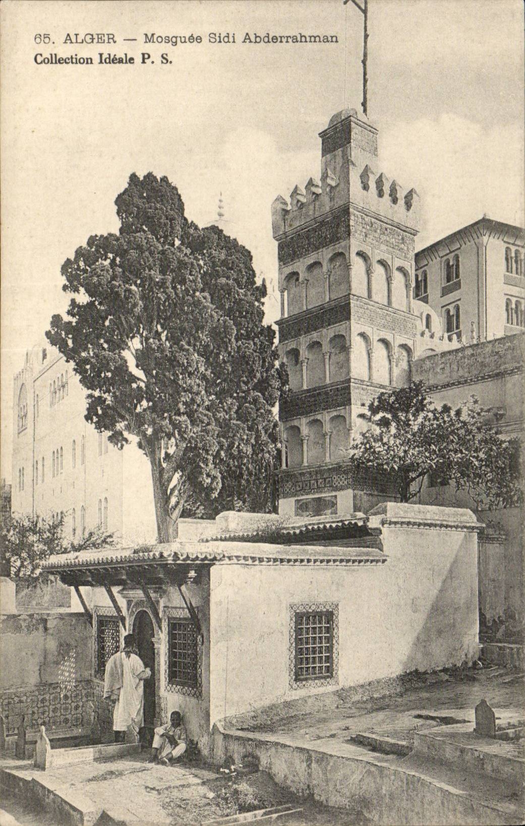 Moschee Sidi Abderrahman Algerien-CPA Algiers