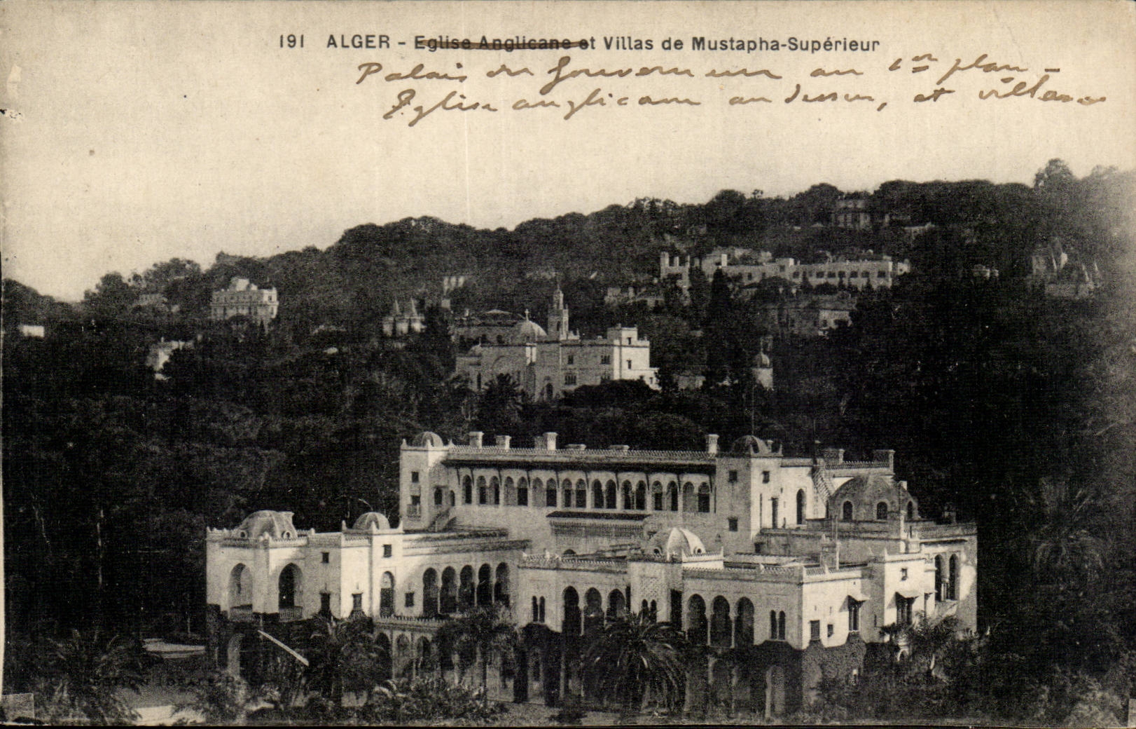 Landhauser Algerien-Algiers CPA von hoherem Mustapha