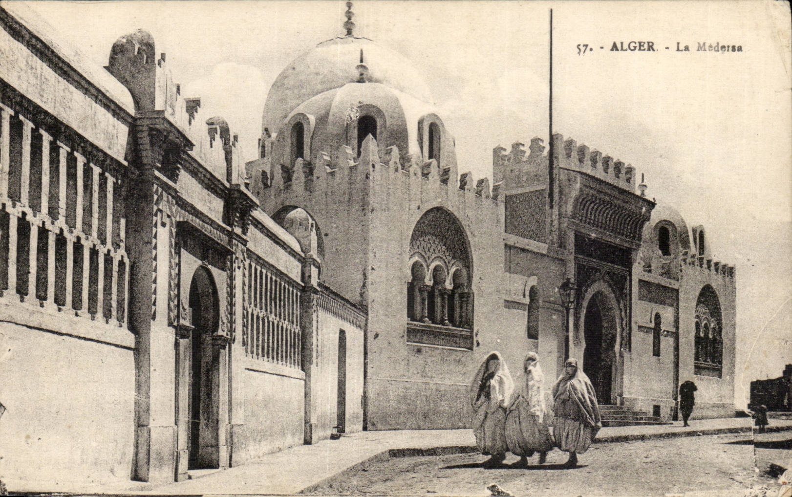 Algerien Algiers CPA Medersa