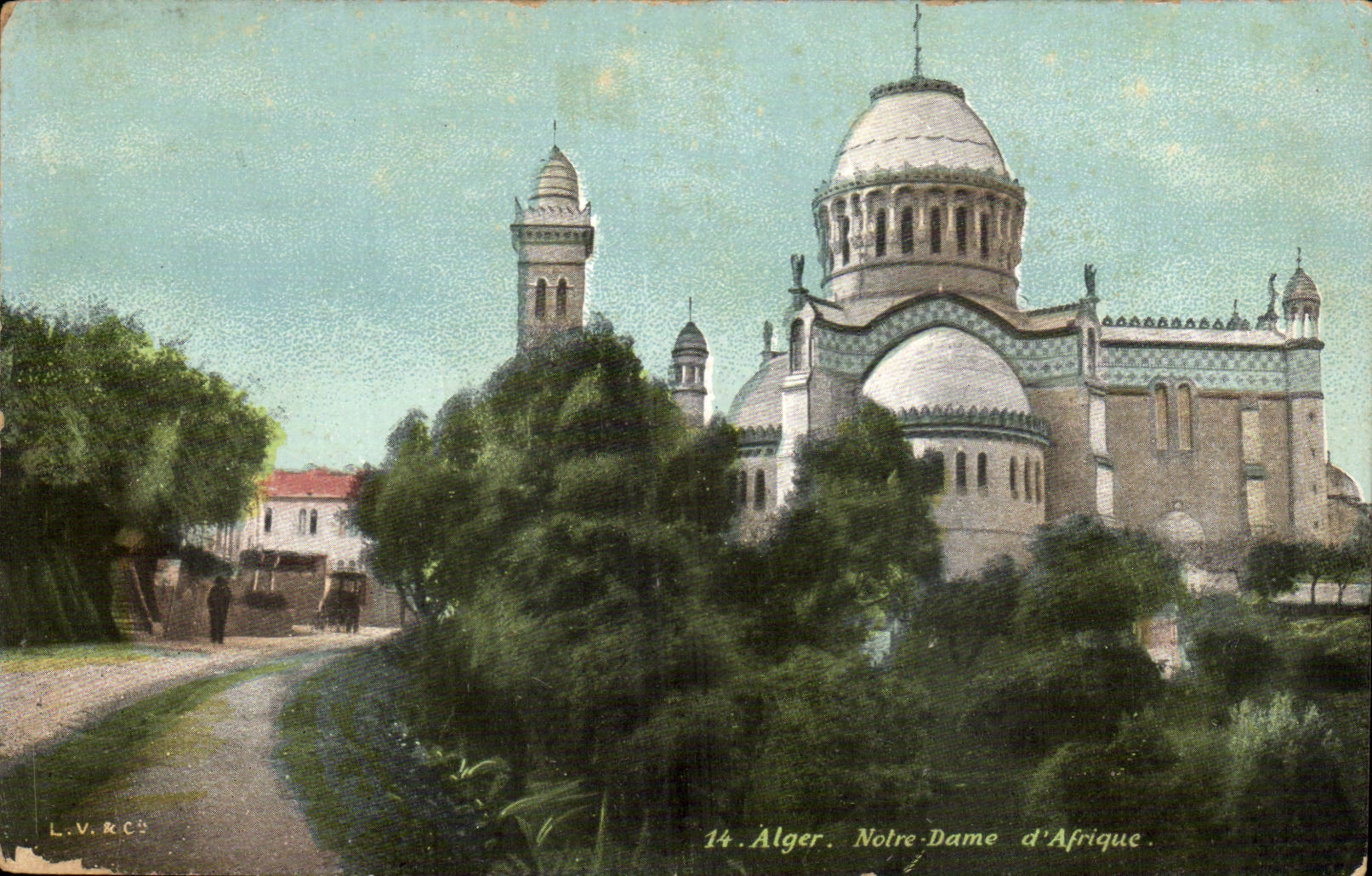 Algerien Algiers CPA Notre Dame von Afrika