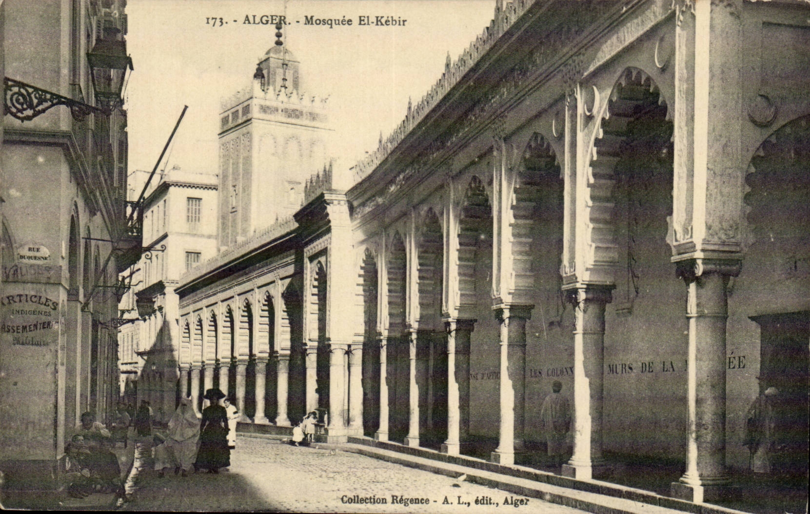 Moschee-EL Kebir Algerien-Algiers CPA
