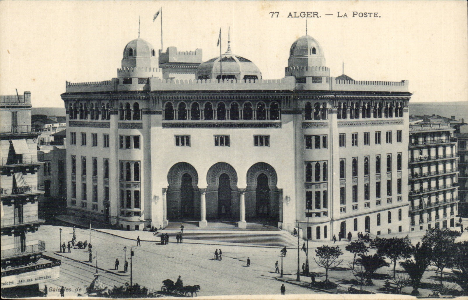 Algerien Algiers CPA La Poste
