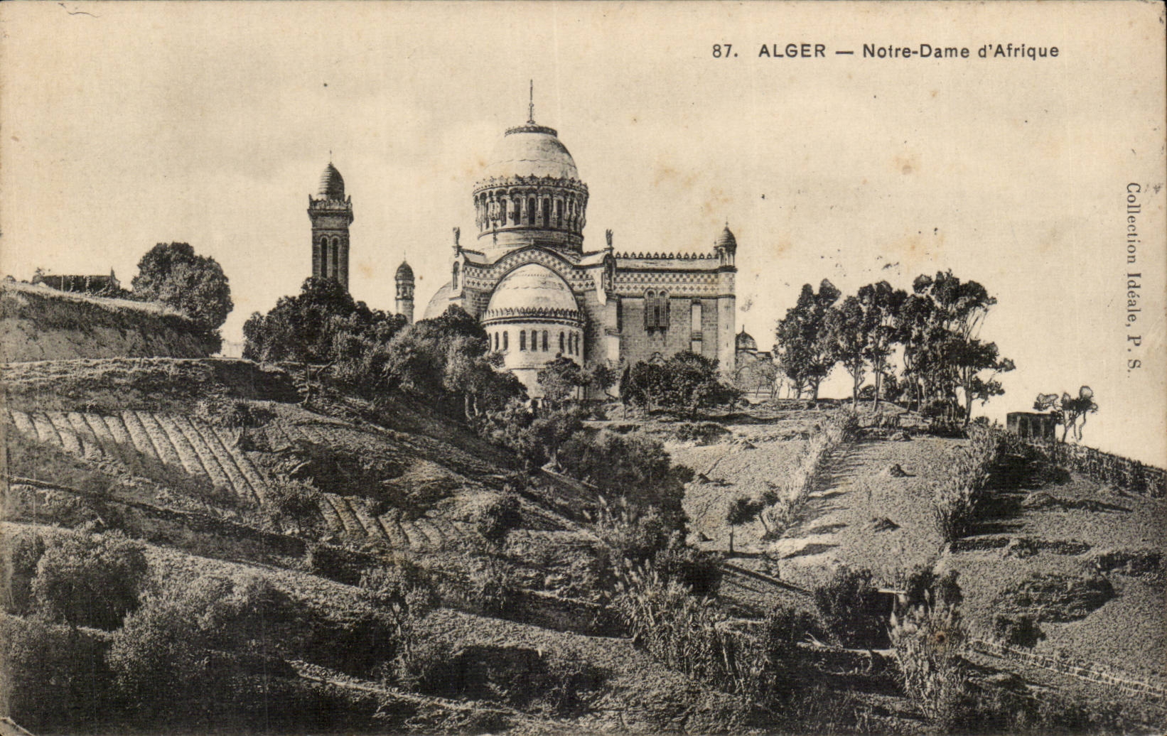 Algerien Algiers CPA Notre Dame von Afrika