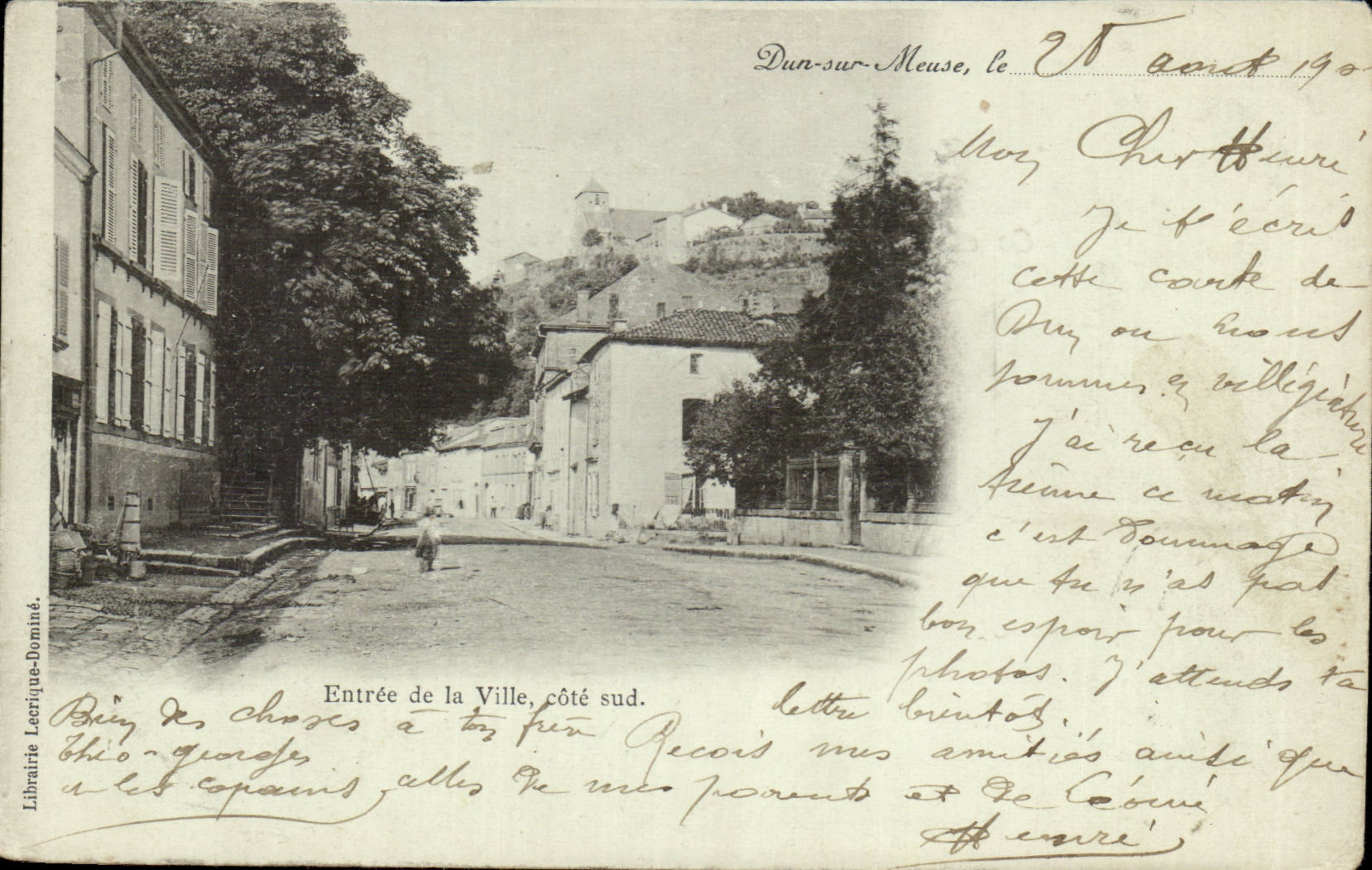 Dun on Meuse - Entrance of the City dimensions southern - CPA