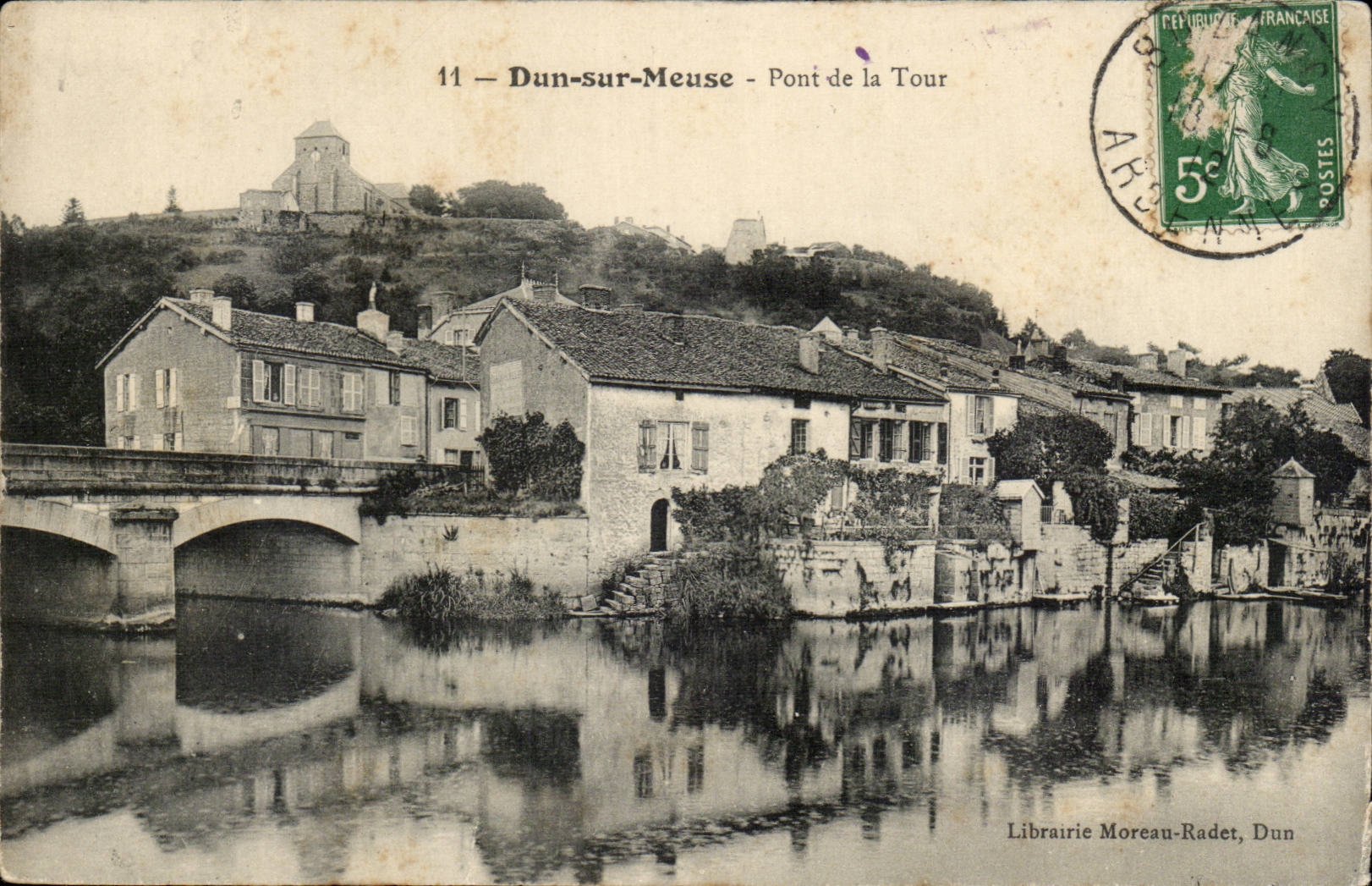 Dun on Meuse - Bridge of the Tower - CPA
