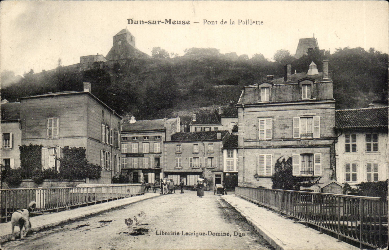 Dun on Meuse - Bridge of the Spangle - little tear - CPA