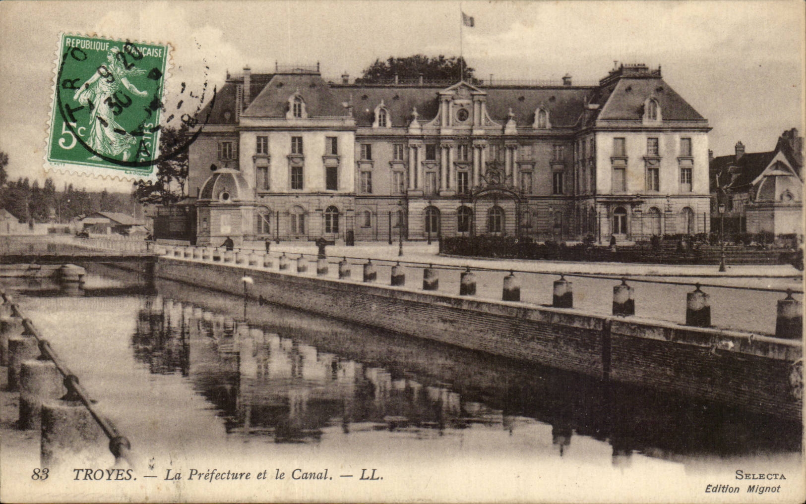 Troyes CPA Prefecture and the canal