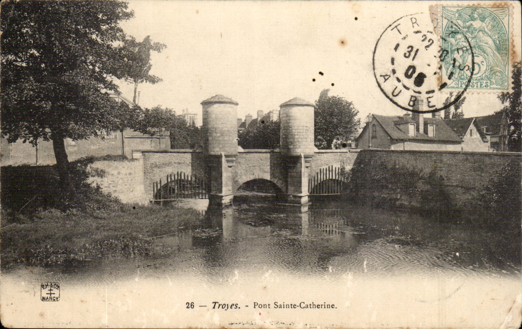 Troyes CPA Bridge Sainte Catherine
